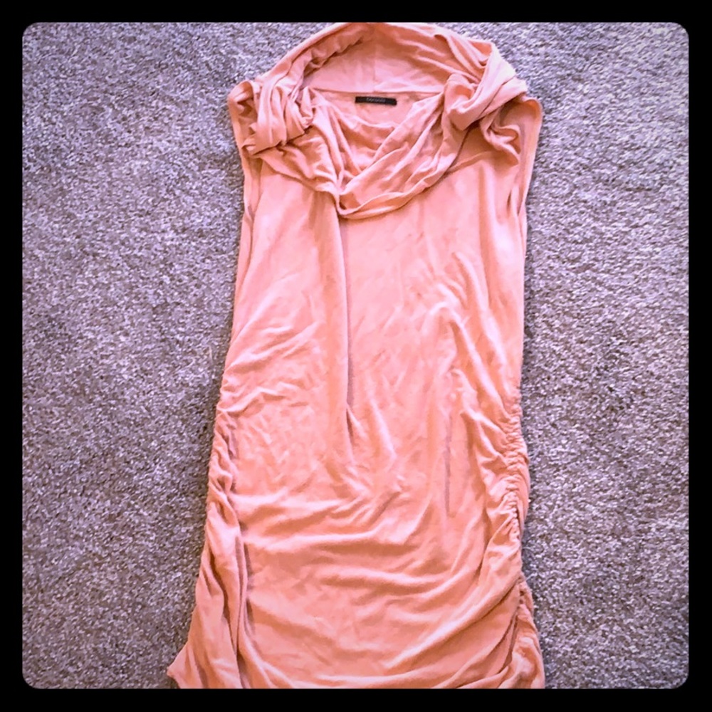 Short sleeve Cami with scarf neck